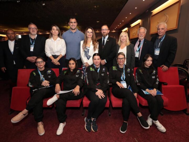 No 1º Encontro Internacional de Mulheres do Jiu-jitsu, primeira-dama de MT destaca o papel do esporte na inclusão e defesa das mulheres