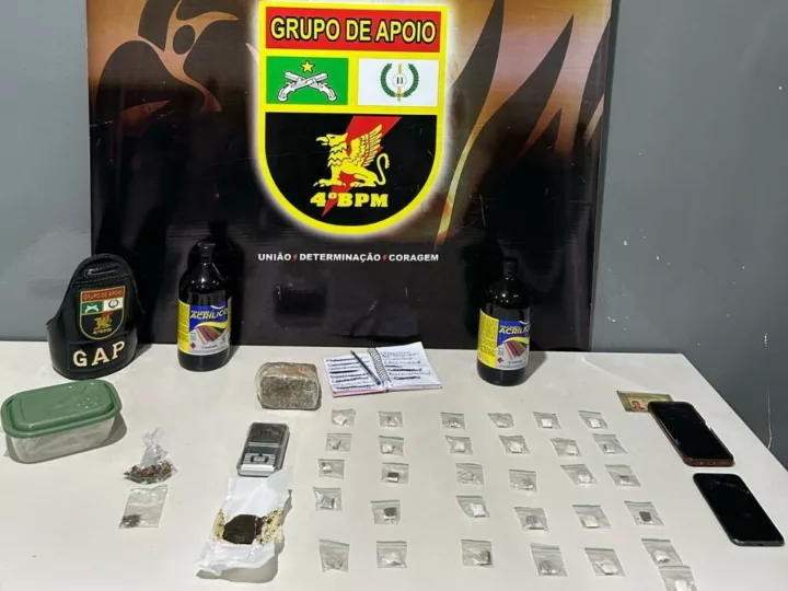 Trio é preso com 35 porções de maconha durante abordagens em Várzea Grande