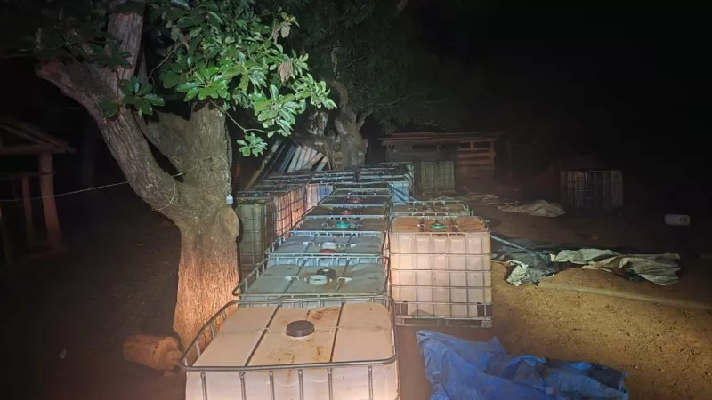 Polícia Civil fecha posto clandestino que abastecia garimpo em Pontes e Lacerda
