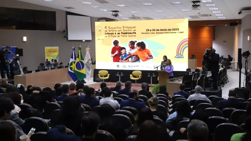 TJMT e Ampara destacam importância do pós-adoção no Encontro Estadual da Criança e do Adolescente