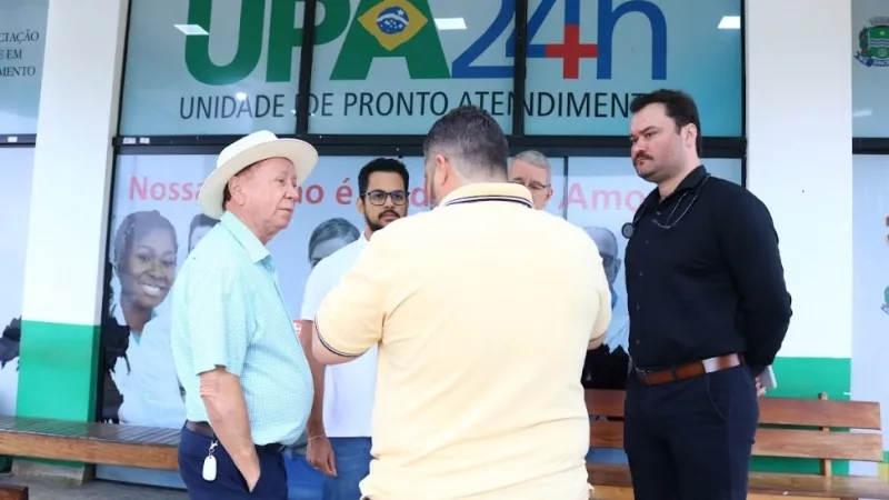 Sinop: Vistoria na UPA: Prefeito Roberto Dorner Acompanha Avanços na Saúde de Sinop