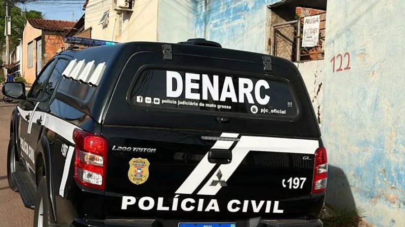 Polícia Civil cumpre mandado de busca e apreensão em combate ao tráfico de drogas