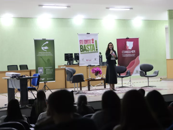 Rondonópolis recebe campanha “Eu Digo Basta!” com palestra, escuta ativa e acolhimento