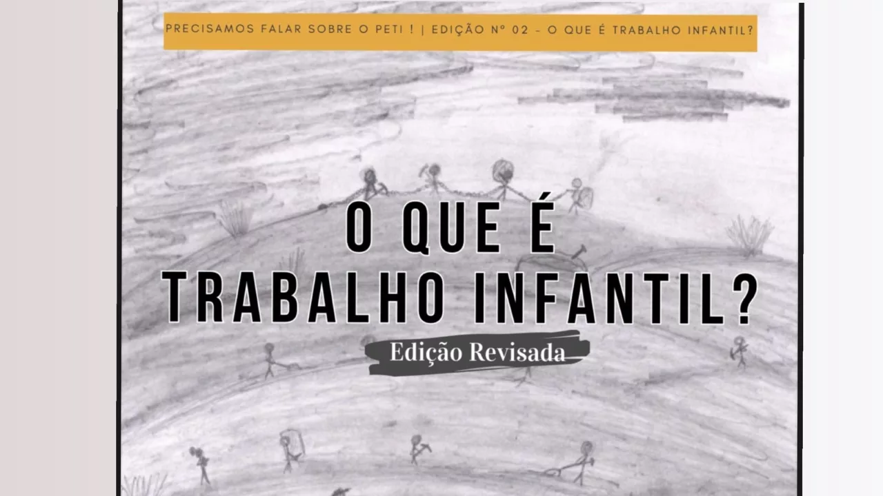 Cuiabá lança nova edição de cartilha sobre enfrentamento ao trabalho infantil