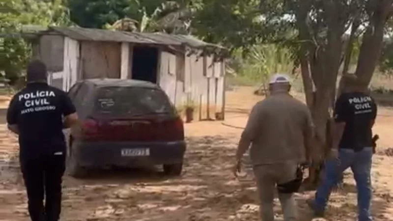 Polícia Civil fecha depósito de drogas de facção criminosa na zona rural de Rosário Oeste