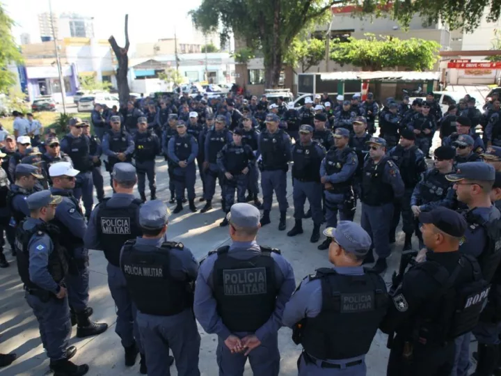 Polícia Militar reforça policiamento com mais de 300 militares na região central de Cuiabá e Várzea Grande