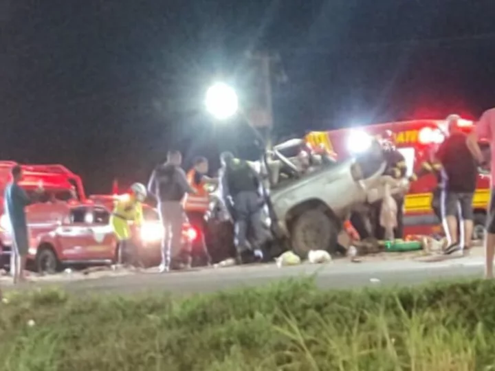 Grave acidente deixa um morto e feridos na BR-163 em Sinop