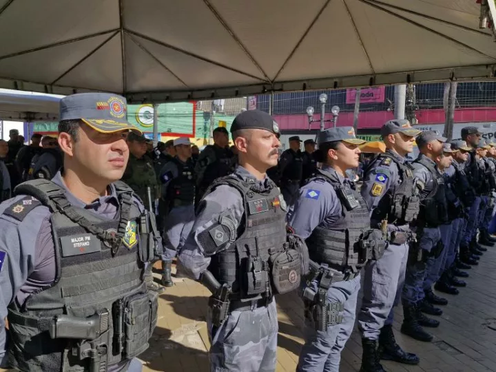 PM intensifica policiamento de região central de Cuiabá com 630 militares durante operação Liquida Centro
