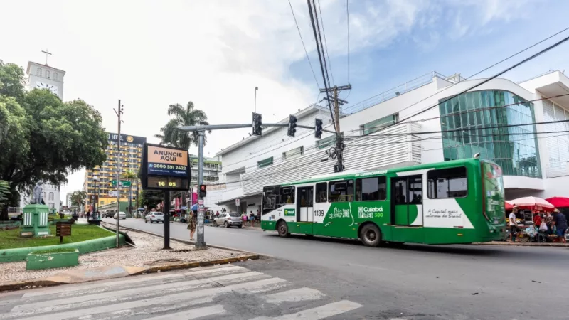 Cuiabá tem linha direta de ônibus para atender Circuito Brasileiro de Vôlei
