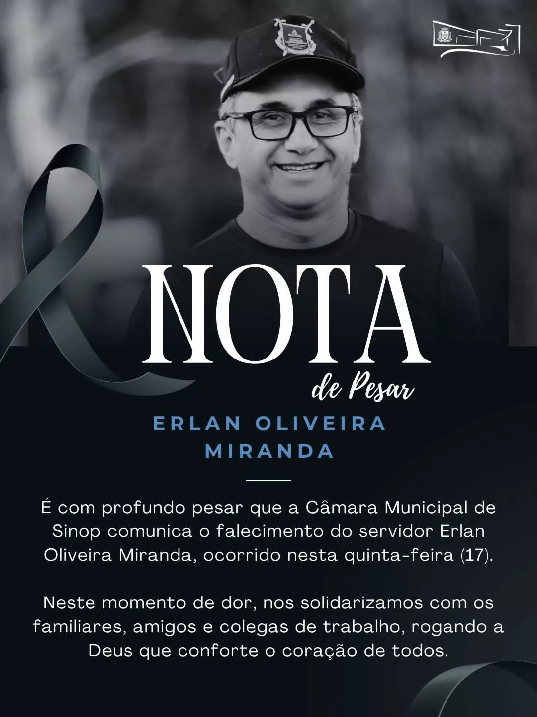 Morre Pastor e Assessor Parlamentar em Sinop