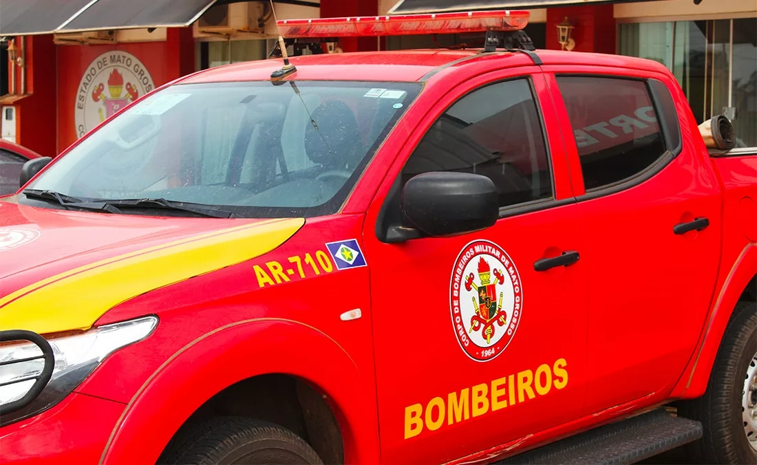 Homem é preso por atear fogo em pátio de oficina em Sorriso; “tolerância zero com queimadas”, diz majo