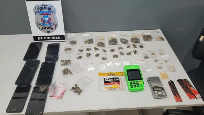 Polícia Civil prende jovem e apreende menor durante cumprimento de mandado judicial em Colniza