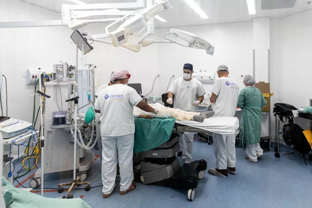 HMC faz primeira cirurgia de alta expansão de pele em paciente com queimadura