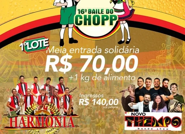 16º Baile do Chopp da Comunidade Brígida reforça tradição e promete a maior festa popular de Sinop