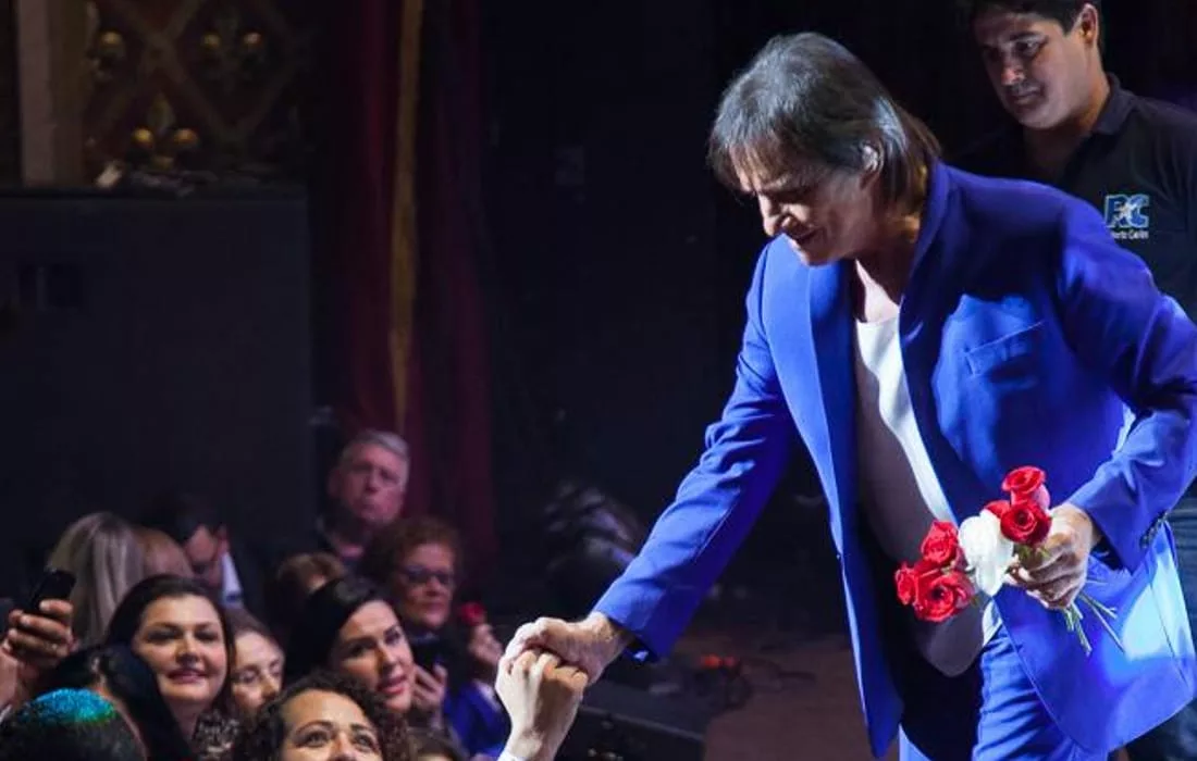 Roberto Carlos fará show em Mato Grosso neste sábado