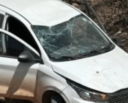 Delegado ferido após carro capotar em rodovia é transferido para Cuiabá