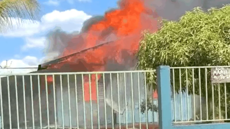 Sinop: Incêndio de Grandes Proporções em Residência no Alto da Glória