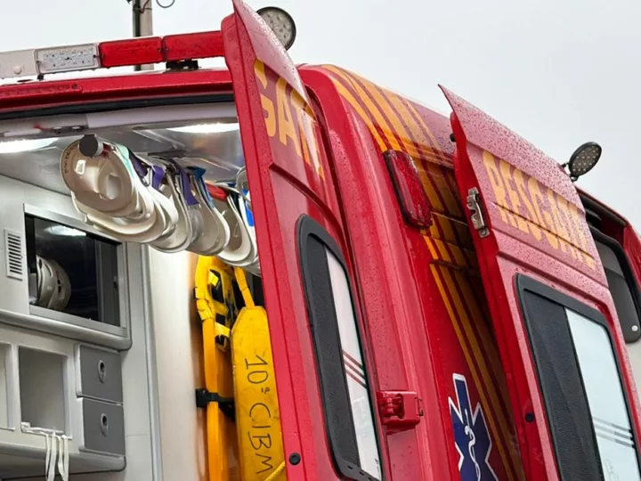 Motociclista é internado ao atingir cachorro e cair de moto em Nova Mutum