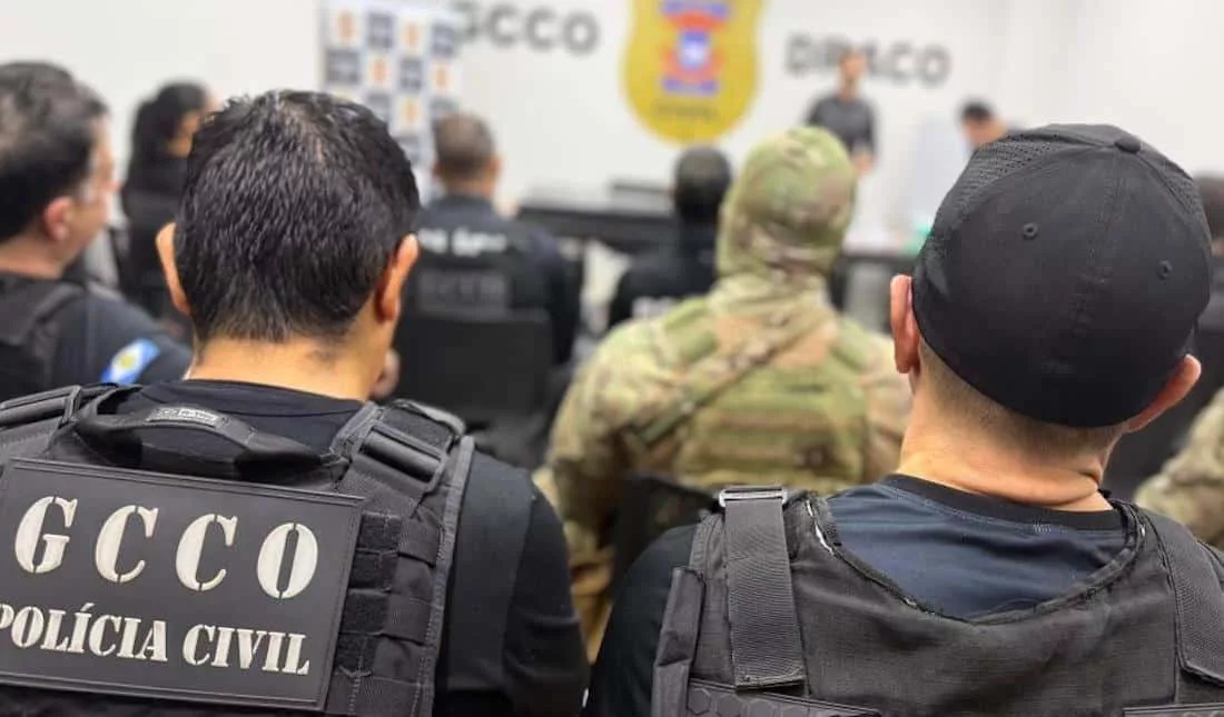 Polícia faz operação em MT com 38 mandados contra envolvidos com tráfico, estelionato e lavagem de dinheiro
