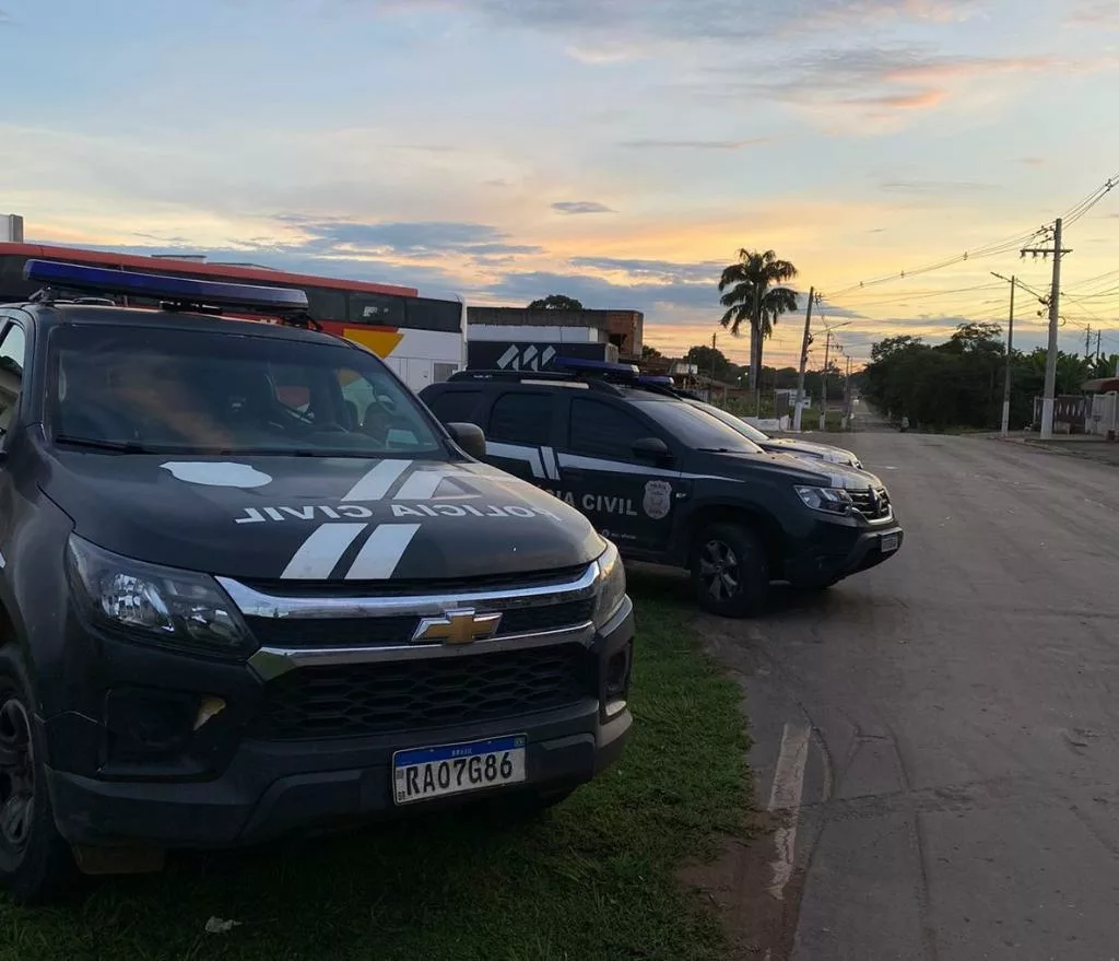 Polícia Civil prende investigados por participação em organização criminosa em Peixoto de Azevedo