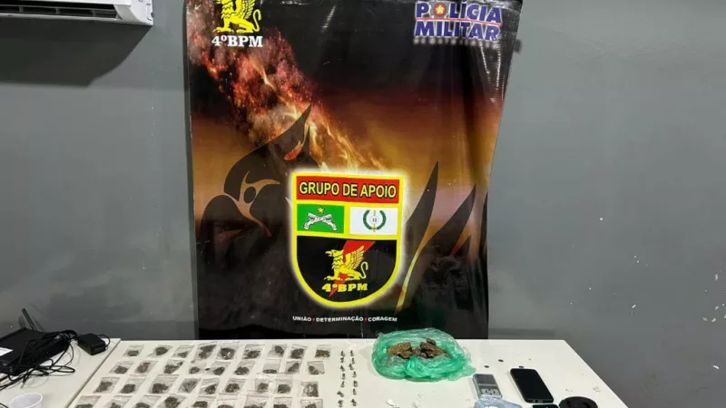 Polícia Militar prende faccionado por tráfico de drogas em Várzea Grande