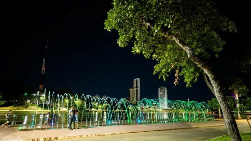 Prefeito orienta população a manter distância dos animais no Parque das Águas