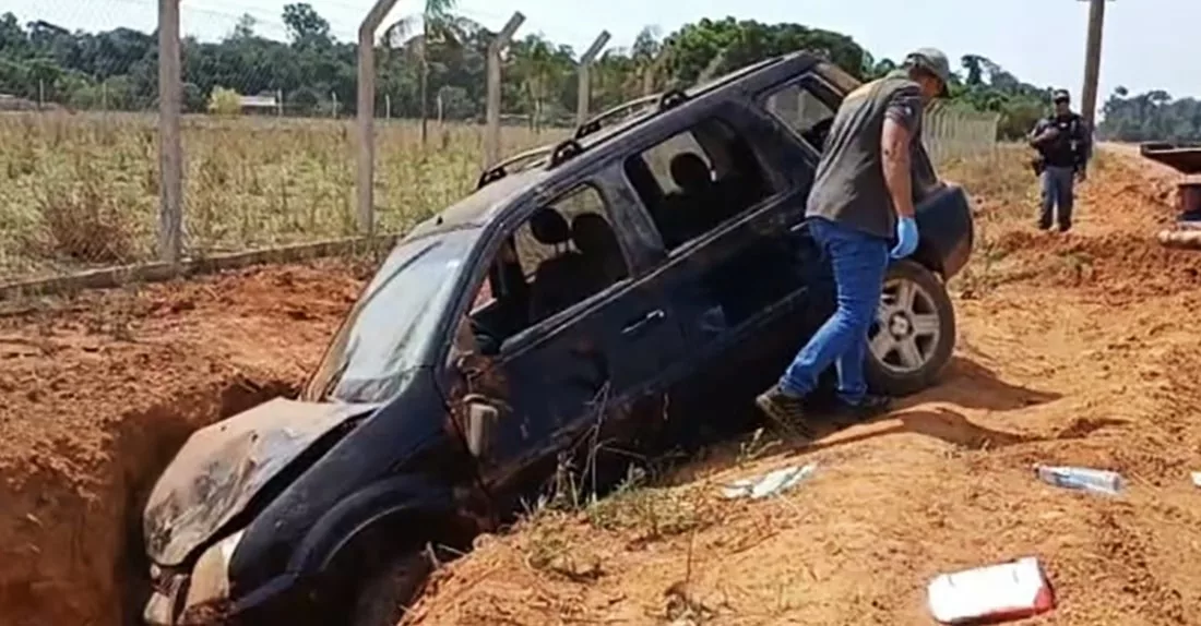 Sinop: polícia localiza veículo de homem que foi assassinado e jogado em lagoa