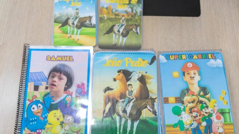 Escola de Cuiabá cria apostilas personalizadas para crianças PCDs