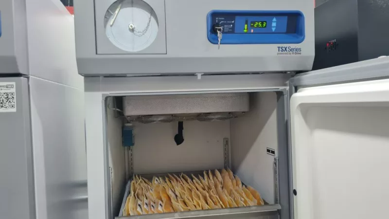 MT Hemocentro recebe seis freezers para armazenamento de plasma