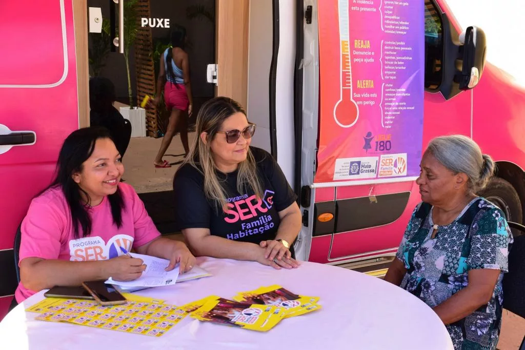 Primeira-dama de MT e Setasc lançam Programa SER Família Mulher na Comunidade nesta segunda-feira (10)