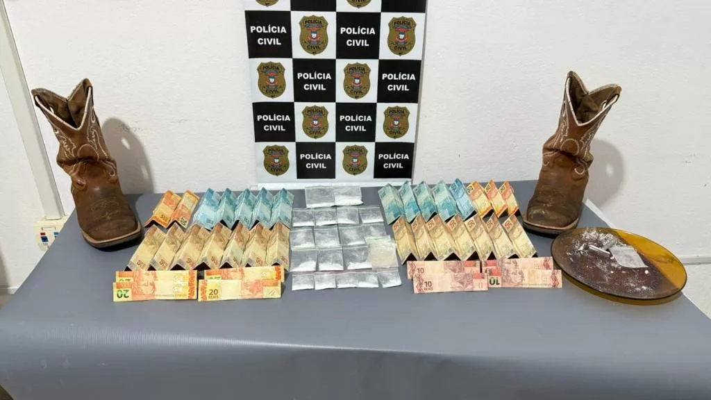 Polícia Civil prende três traficantes em operação de combate ao tráfico de drogas em Canarana