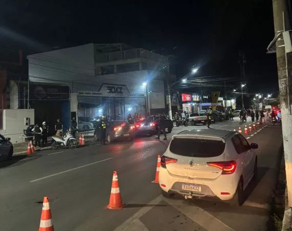 Operação Lei Seca termina com oito condutores presos em Várzea Grande
