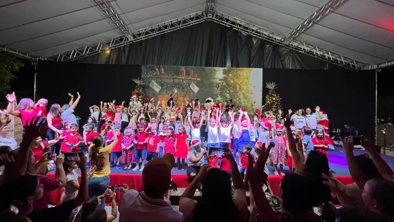 Ensino Infantil de Sinop comandará a Cantata de Natal na abertura do Natal dos Sonhos