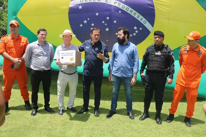 Sinop recebe 47 câmeras de segurança fixas para monitorar os Parques Municipais e Depósito de Resíduos Sólidos