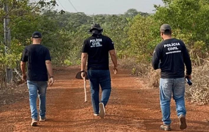 Corpo de jovem desaparecido é localizado em cova rasa em Mato Grosso; três presos