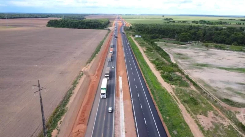 Tráfego na BR-163 entre Sinop e Sorriso terá bloqueios temporários para construção de pontes