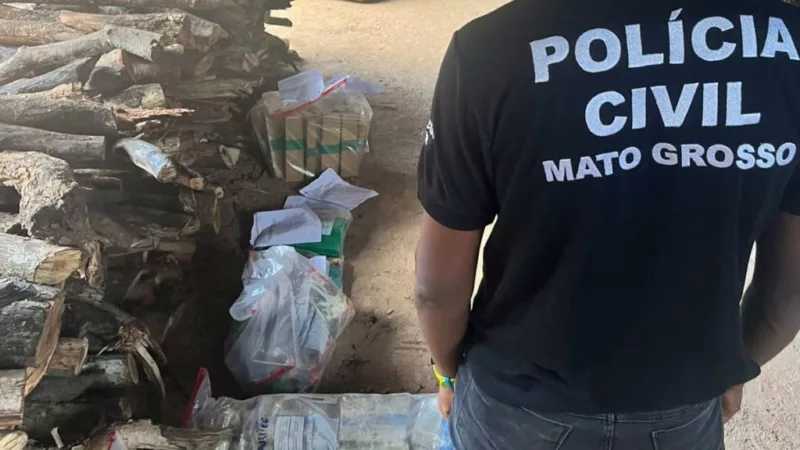 Polícia Civil realiza incineração de 54kg de drogas em Rosário Oeste