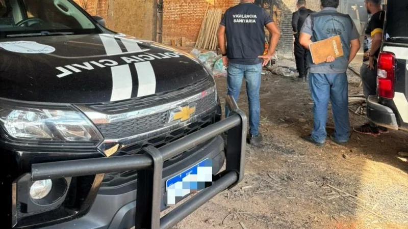 Polícia Civil incinera 700 kg de drogas em Cáceres