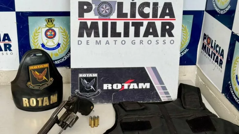 Rotam recupera motocicleta e duas armas de fogo furtadas de empresa de segurança