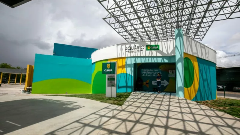Aquário Municipal está aberto hoje, 1º de janeiro, para toda a população