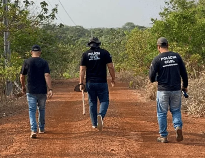 Criminosos são presos e indicam local onde enterraram corpo de jovem em Mato Grosso
