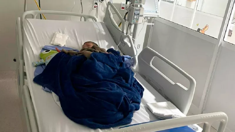 Urgente: Família de Criança Queimada em Sinop Busca Apoio para Tratamento na UTI