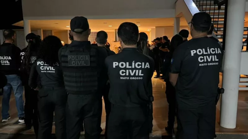 Polícia Civil cumpre 50 ordens judiciais contra facção envolvida em tráfico de drogas e lavagem de dinheiro em Rondonópolis
