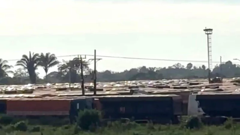 Longas filas em Miritituba são por credenciamento em terminais, diz empresa; motoristas relatam ‘descaso’