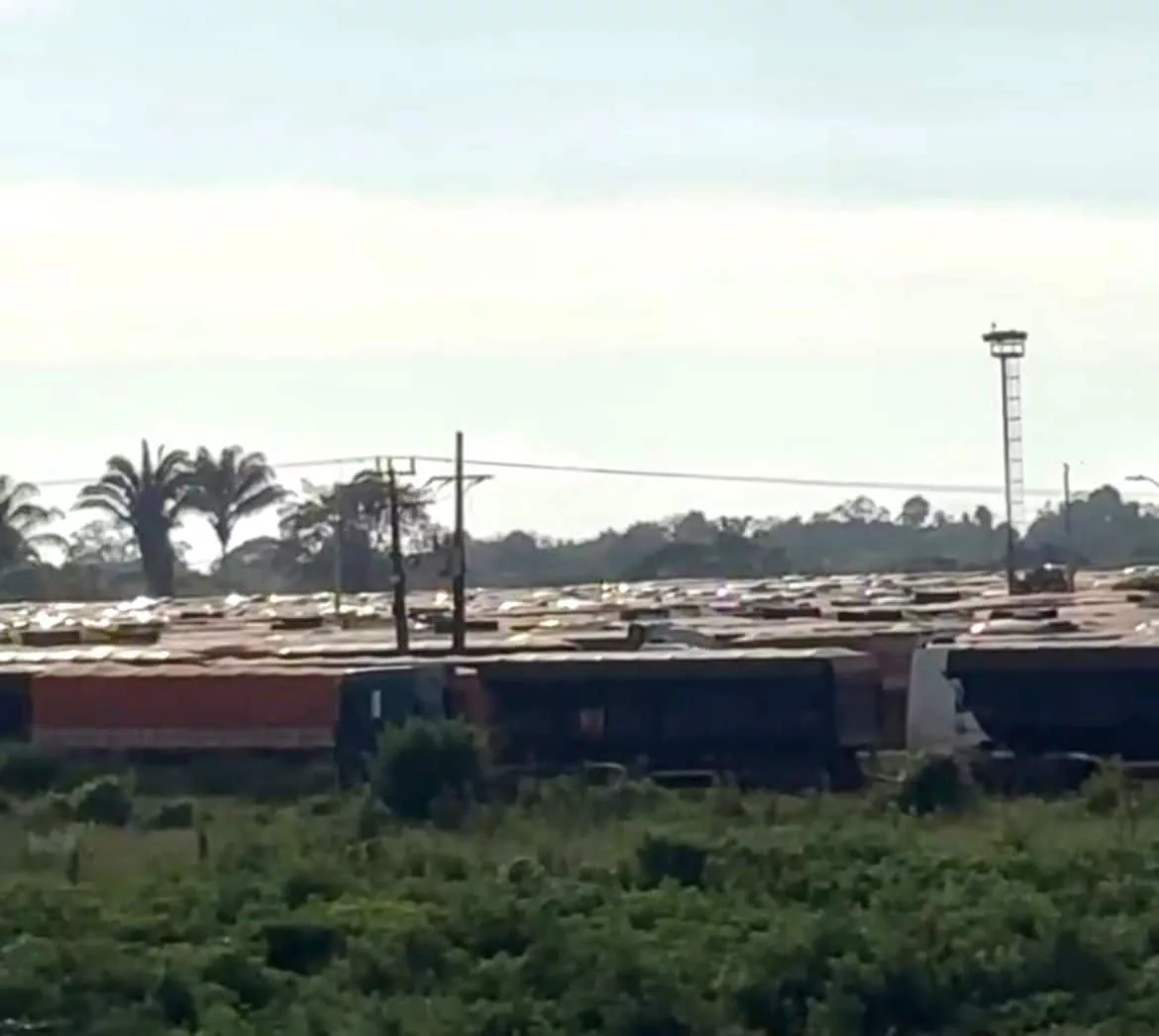 Longas filas em Miritituba são por credenciamento em terminais, diz empresa; motoristas relatam ‘descaso’