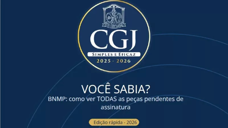 Corregedoria cria série de cartilhas para apoiar a rotina das unidades judiciais