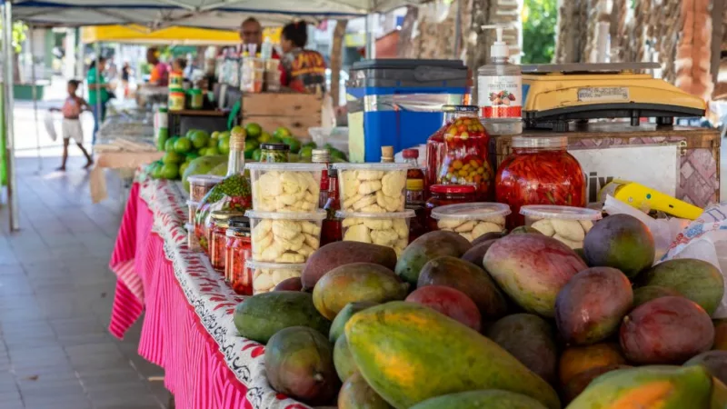 Feira da Agricultura Familiar Produtiva e Solidária ocorre semanalmente na Praça Alencastro