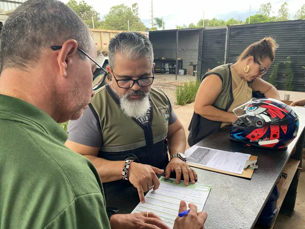 Empresa de terraplanagem é interditada por falta de Habite-se na MT-251