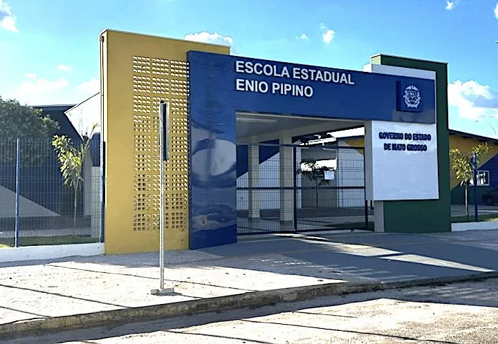 Governo de MT inaugura reforma geral e ampliação da Escola Estadual Ênio Pipino em Sinop nesta quinta-feira (12)