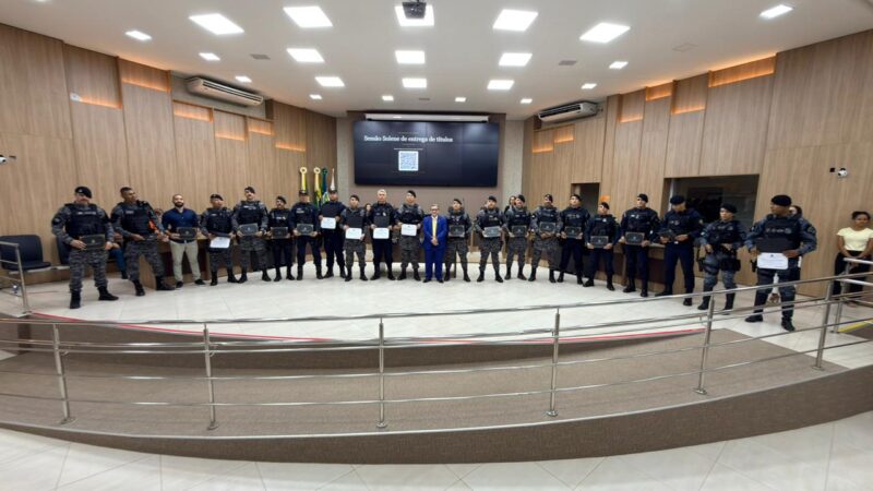Policiais Militares de Sinop Recebem Homenagem por Atuação Ágil e Eficiente em Caso de Latrocínio